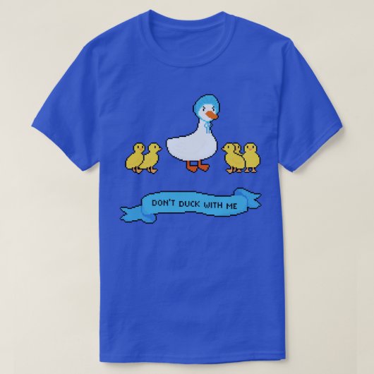 Dont eend met mij t-shirt (Design voorkant)