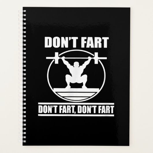 Dont Fart Funny Gym Workout Squat pour Bodybuilder (Devant)