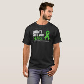 Don't Feed Your Fears Shirt Mental Health Awarenes (Voorkant volledig)