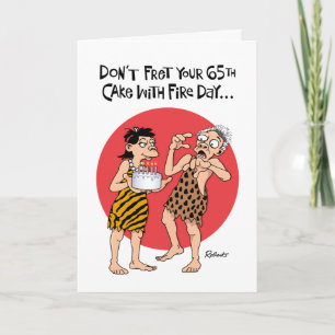 Don't Fret 65th Birthday Card Kaart