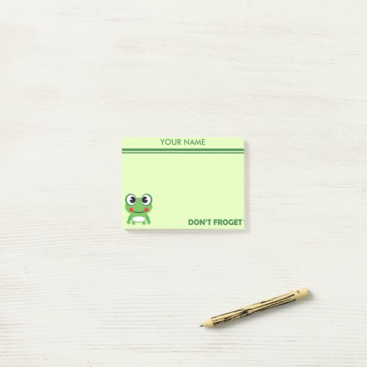 Don't Froget Post-it® Notes (Op bureau)