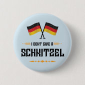 Dont Geef Schnitzel Funny Oktoberfest Ronde Button 5,7 Cm (Voorkant)