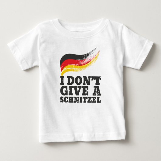 Dont Geef Schnitzel German Flag Oktoberfest (Voorkant)