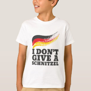 Dont Geef Schnitzel German Flag Oktoberfest T-shirt