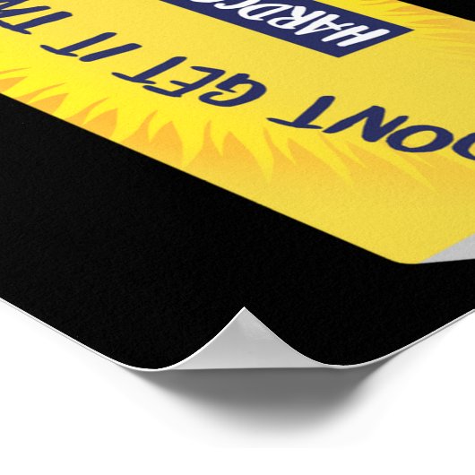 Dont Get It Twisted Tee Tea Meme Long Sleeve Poster (Hoek)