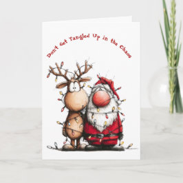 Don't Get Tangled Up in the Chaos card Kaart