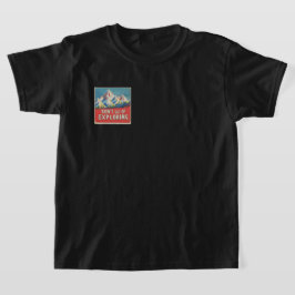 "DON'T GET TIRED OF EXPLORING" in Lofi style T-shirt