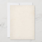 Dont Ghost Dit Feest Halloween Kostuum Feest Kaart (Achterkant)