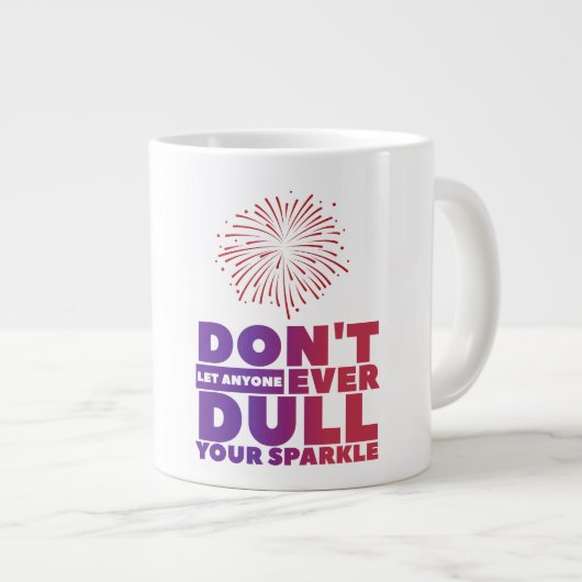 Don't - Gift Jumbo Mug (Devant droit)
