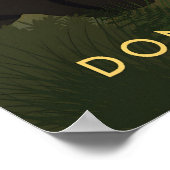 Dont Go Camping Travel Poster (Coin)