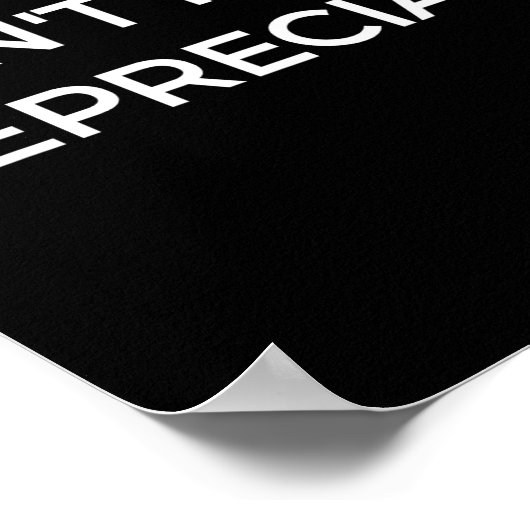 Don't Hate Depreciate Accounting Pun Funny Jokes S Poster (Hoek)