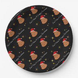 Don't Have A Crappy Christmas Party Borden stijl 1 Papieren Bordje