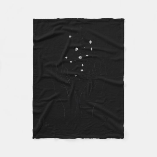 Don't Hide Your Magic Motivational Quote Sitive Vi Fleece Deken (Voorkant)