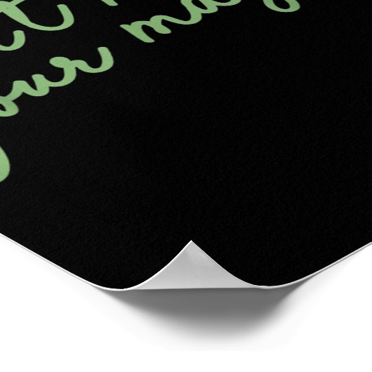 Don't Hide Your Magic Motivational Quote Sitive Vi Poster (Hoek)