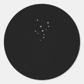 Don't Hide Your Magic Motivational Quote Sitive Vi Ronde Sticker (Voorkant)