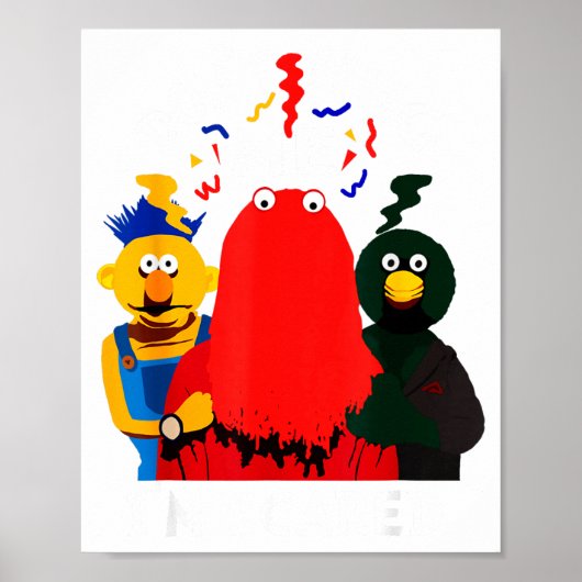 Don't Hug Me I'm Eds Funny Saying Sarcasm  Poster (Voorkant)