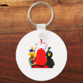 Don't Hug Me I'm Eds Funny Saying Sarcasm Sleutelhanger (Voorkant)