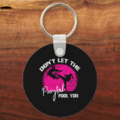 Dont Let The Ponytail Fool You Funny Karate Gift  Sleutelhanger (Voorkant)