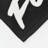 Dont Let The Ponytail Fool You I Funny Karate Fleece Deken (Hoek)