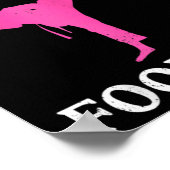 Don't Let The Ponytail Fool You Karate Fighter Mar Poster (Hoek)