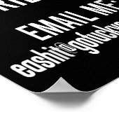 Dont Like My Riding Email Me Ea@goforyourself.com Poster (Hoek)