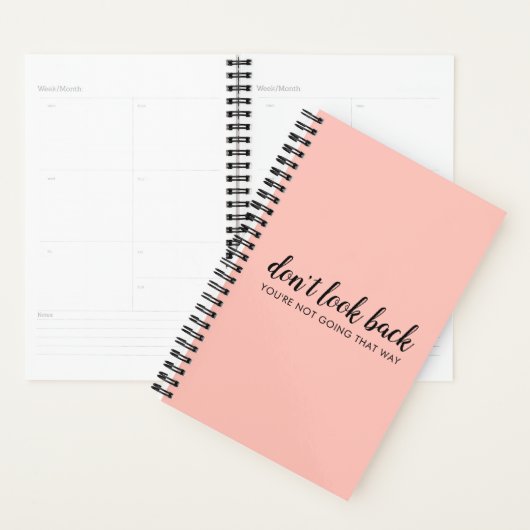 Don't Look Back | Uplifting Peachy Pink (Devant avec enveloppe)