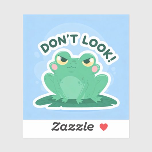 DON'T LOOK! STICKER (Vel)