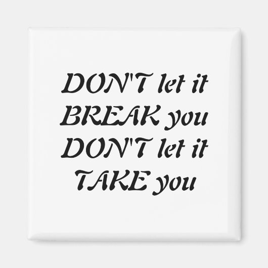 Dont  magneet (Voorkant)