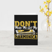 Don't Make Me Get My Harmonica  Kaart (Gele Bloem)