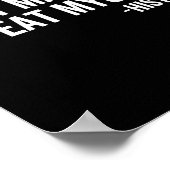 Dont Make Me Repeat Myself History School Teacher Poster (Hoek)