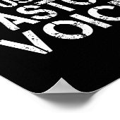 Dont Make Me Use My Pastor Voice Funny Pastor  Poster (Hoek)