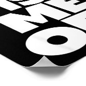 Don't Me Off Funny Saying Sarcastic Novelty T-s  Poster (Hoek)