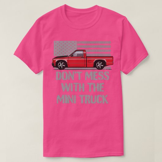 Dont Mess Red T-shirt (Design voorkant)