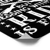 Don't Mess With My Kids! Mom Poster (Hoek)