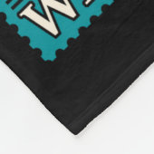 Don't Mess With The Mail Lady - Mailwoman Mail Car Fleece Deken (Hoek)