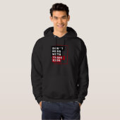 Dont Mess With Trans Kids Hoodie (Voorkant volledig)
