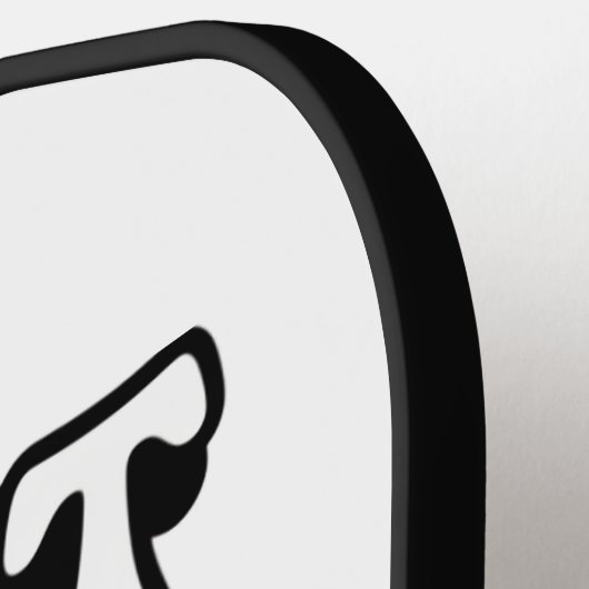 Don't Over Think It! Pickleball Paddle (Links Detail)