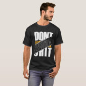 Don't Overthink Modern Classic Graphic T-shirt (Voorkant volledig)