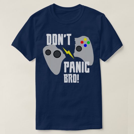 Dont Panic T-shirt (Design voorkant)