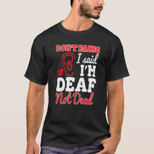Dont Panic zei dat ik dove dove doven heb. T-shirt