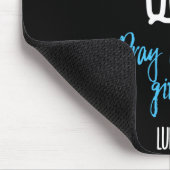 Don't Quit Pray And Never Give Up Long Sleeve  Muismat (Hoek)