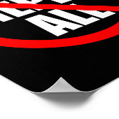 Don't Reply All Funny Office Humor  Poster (Hoek)