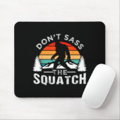 Don't S The Squatch Bigfoot  Muismat (Met muis)