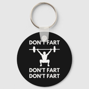 Don't scheet grappig Fitness Gym Workout Gewichthe Sleutelhanger