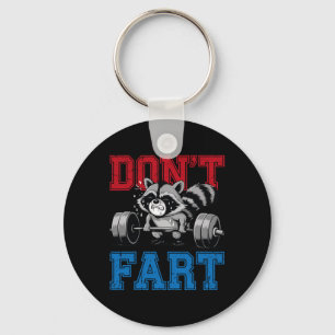 Don't scheet grappig Wasbeer Gym Fitness Workout G Sleutelhanger