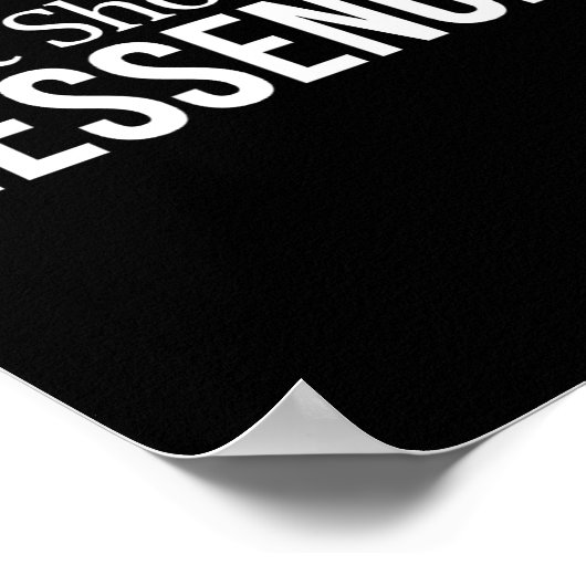 Don't Shoot The Messenger -  Poster (Hoek)