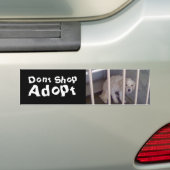 Dont Shop Bumpersticker (Op auto)