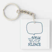 Don't Speak Sleutelhanger (Voorkant)