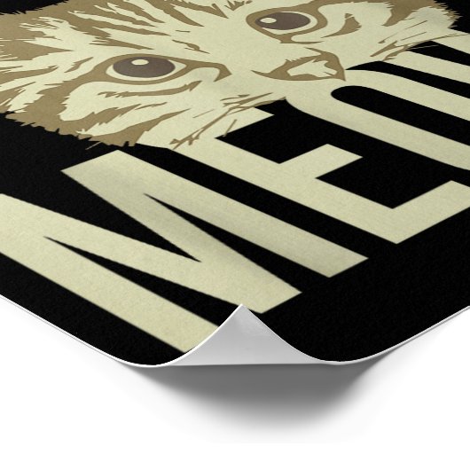 Don't Stress Meowt Poster (Hoek)