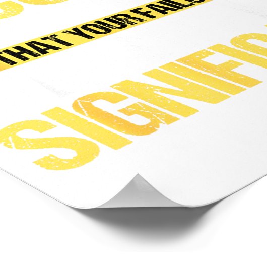 Don't Succeed Statistically Significant Science Pu Poster (Hoek)